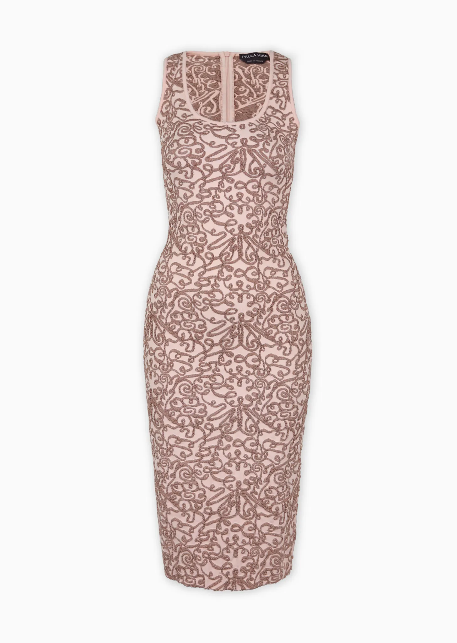 Beatrix – Metallic Textured Brocade Pencil Dress