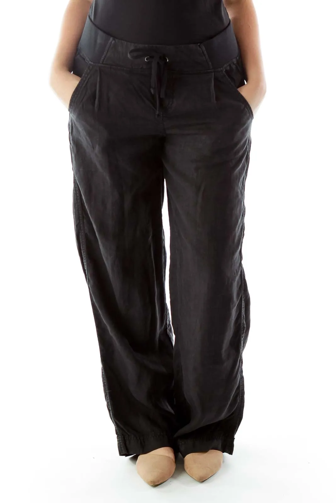 Black Active Pants