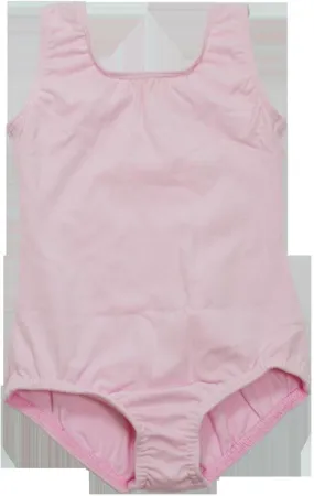 ella's tutus girls' pink tank style leotard Case of 12