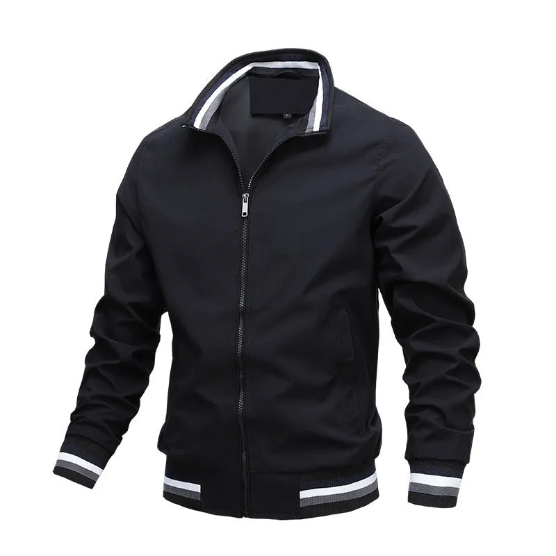 Fashion Men’s Windbreaker Jackets Casual Jacket Men Outdoor Sports Coat Spring Autumn Army Cargo Bomber Jacket Men Clothing