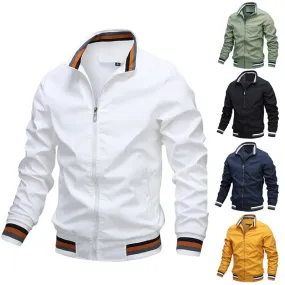 Fashion Men’s Windbreaker Jackets Casual Jacket Men Outdoor Sports Coat Spring Autumn Army Cargo Bomber Jacket Men Clothing