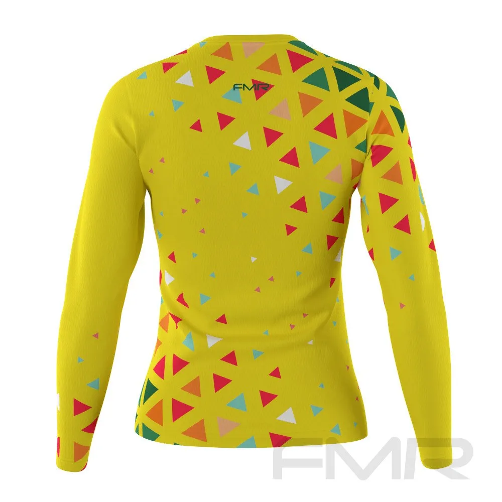 FMR Women's Triangle Technical Long Sleeve Running Shirt