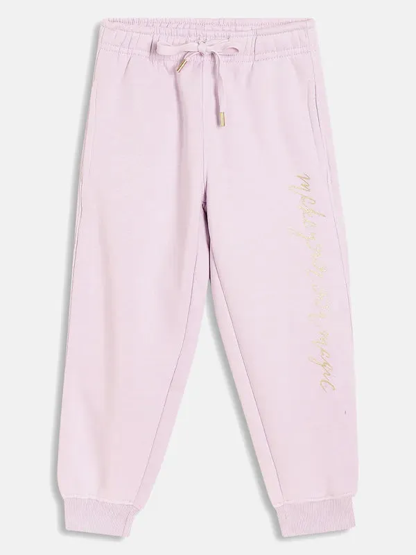 Girls Solid Trackpants