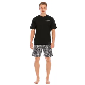 HUGE SPORTS Graphic UPF50  Mens Beach Board Shorts - Geo