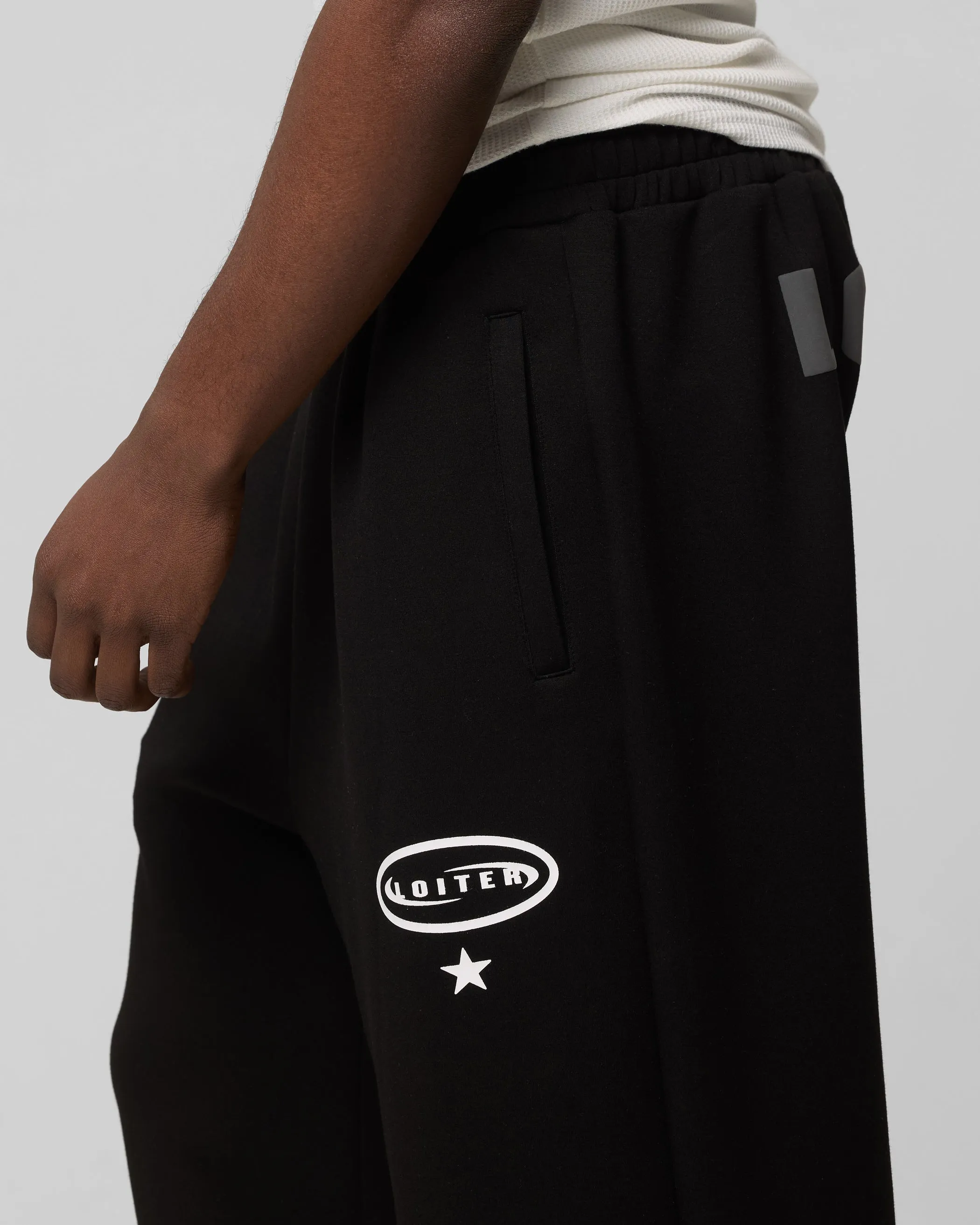 Loiter Sandevistan Track Pants Black