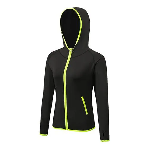 Long Sleeves Yoga Hooded Coat