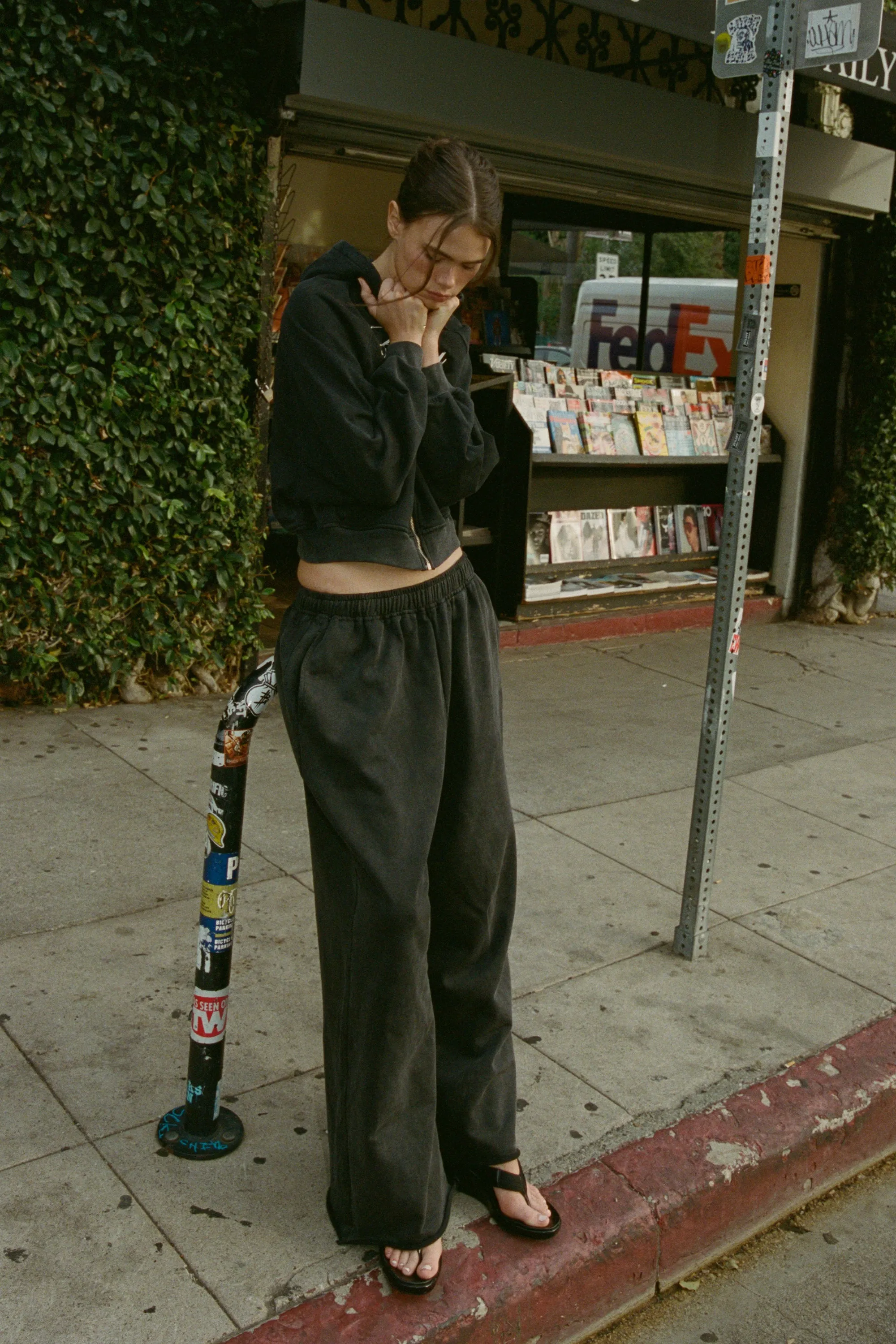 Lucky Track Pant | Washed Grey