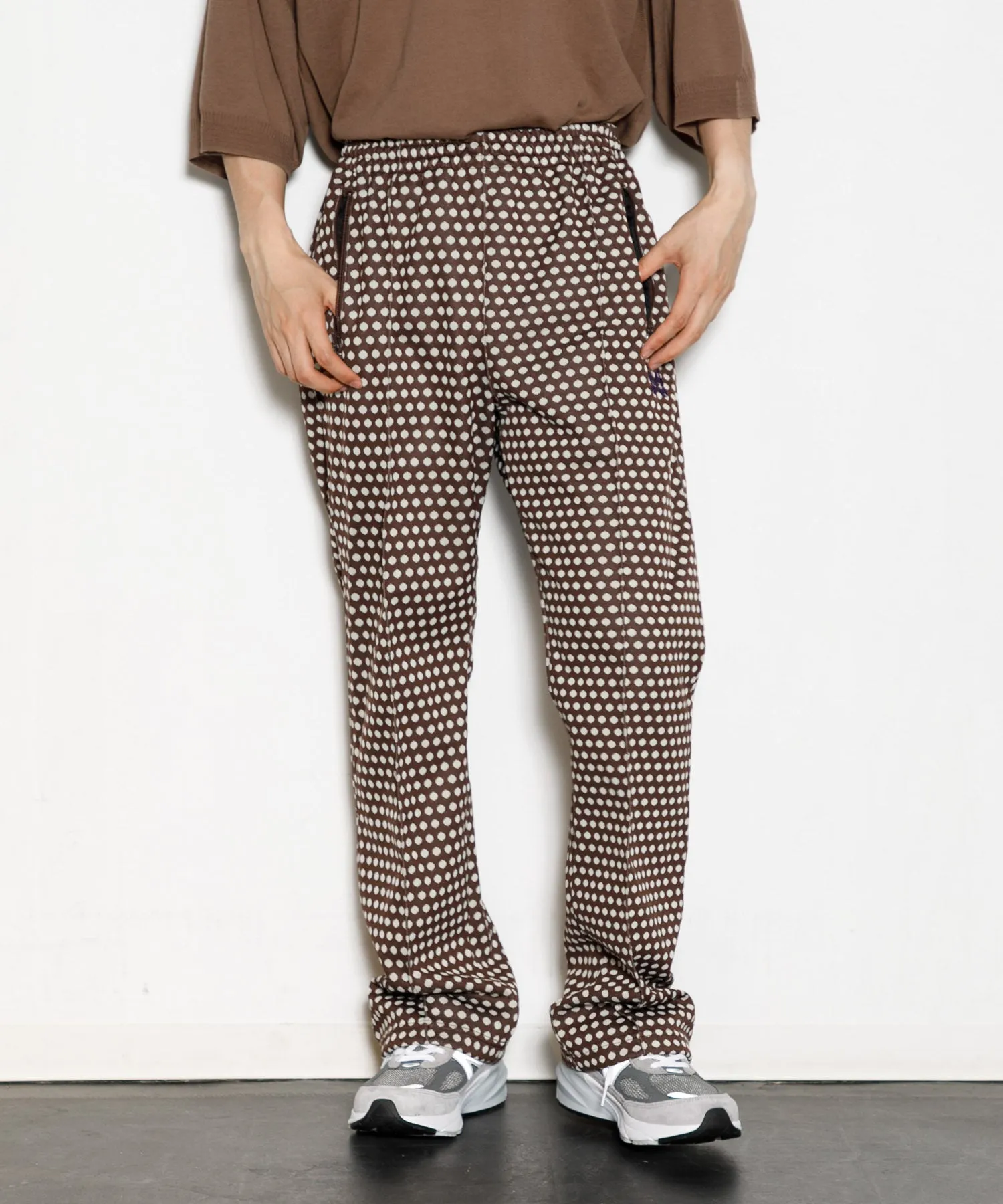 【MEN】NEEDLES Track Pant - Poly Jq.