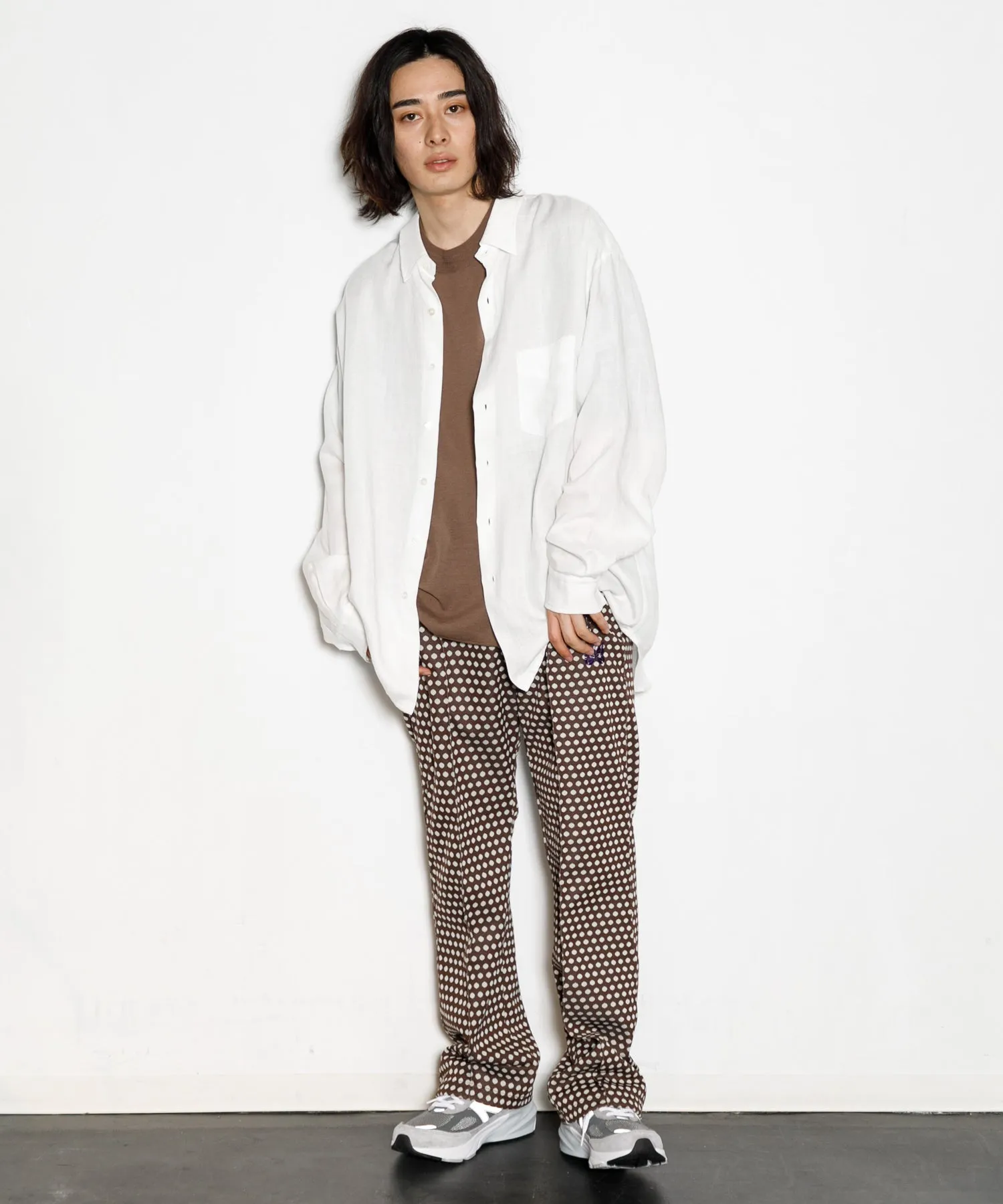 【MEN】NEEDLES Track Pant - Poly Jq.