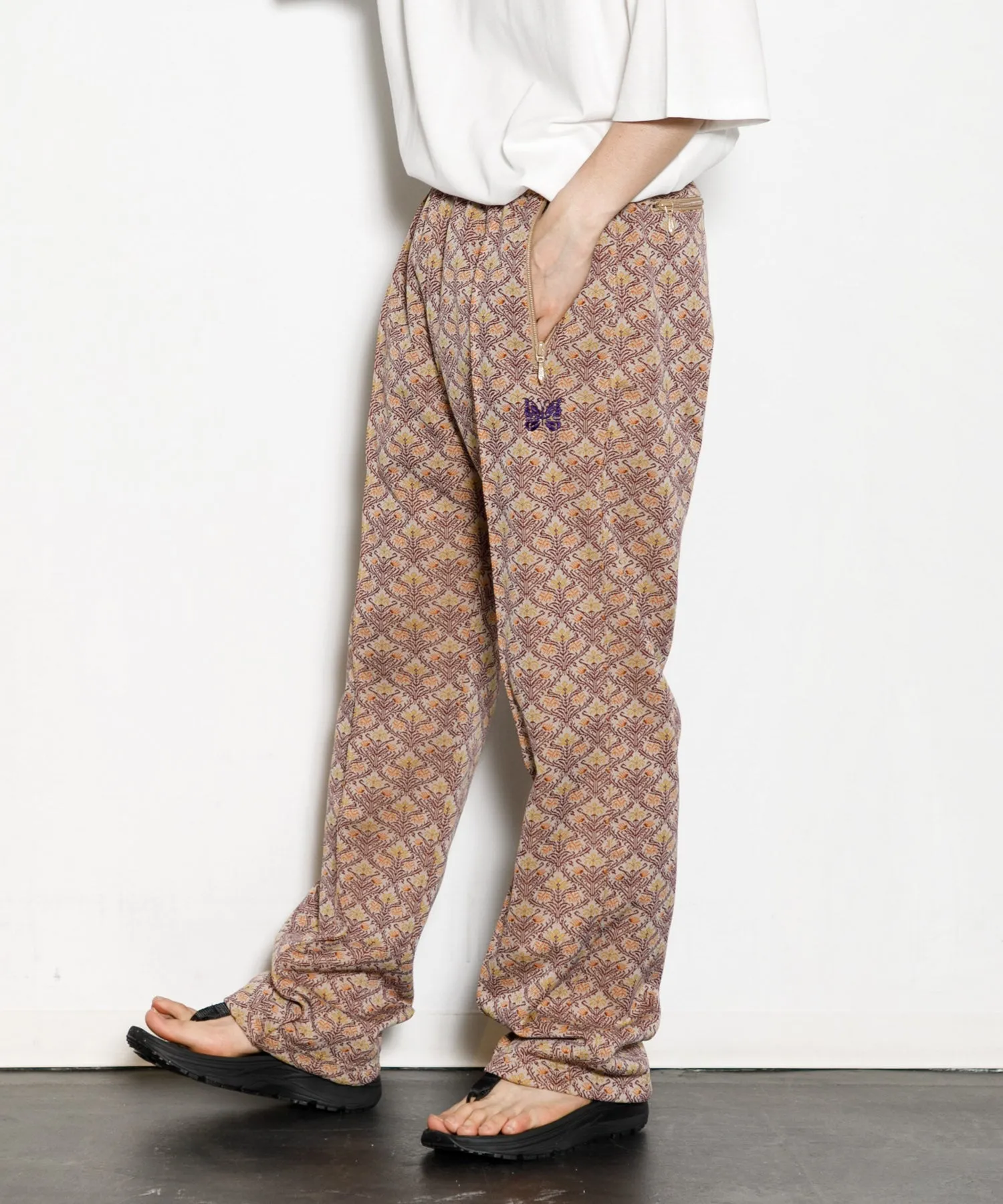 【MEN】NEEDLES Track Pant - Poly Jq.