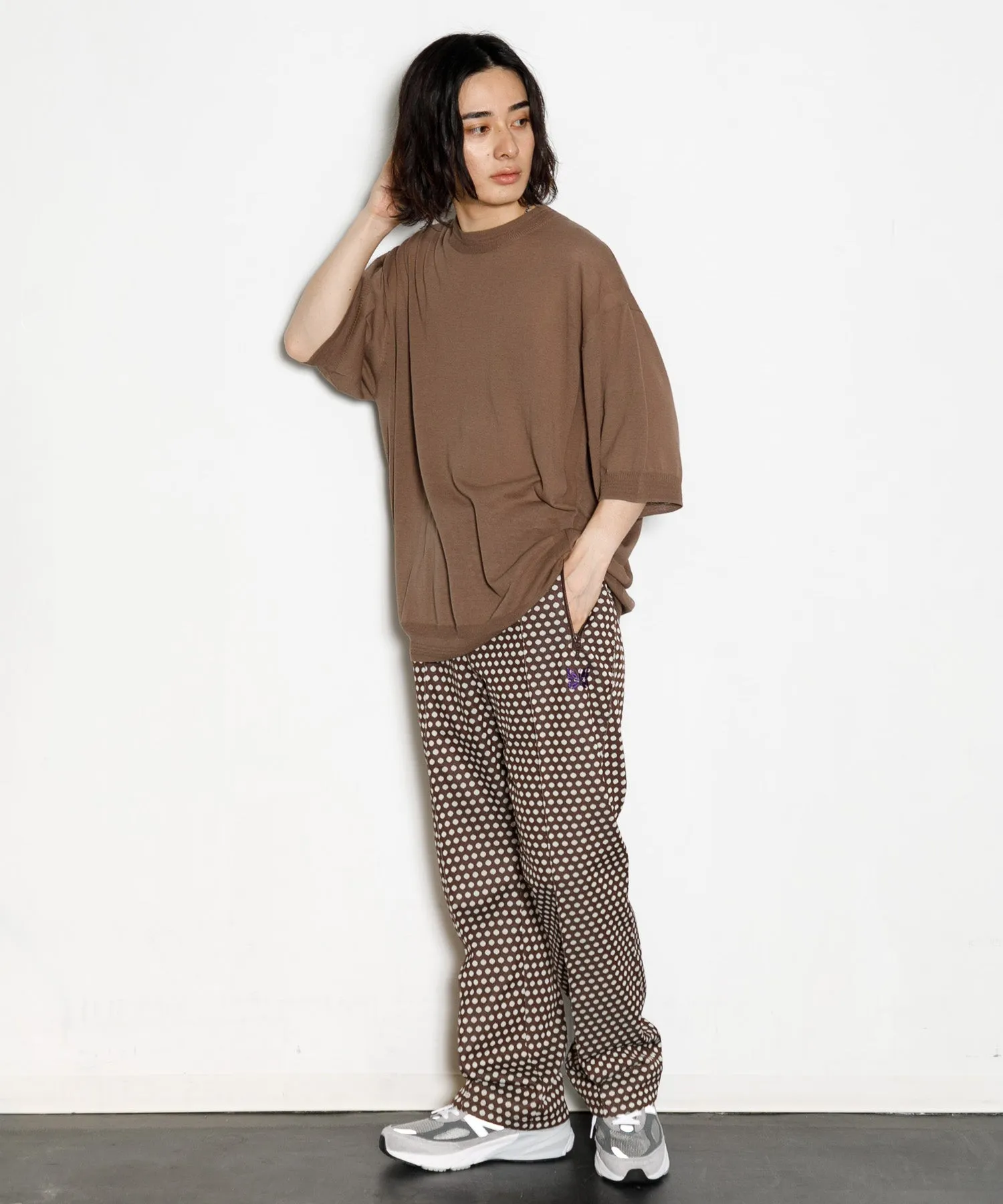 【MEN】NEEDLES Track Pant - Poly Jq.