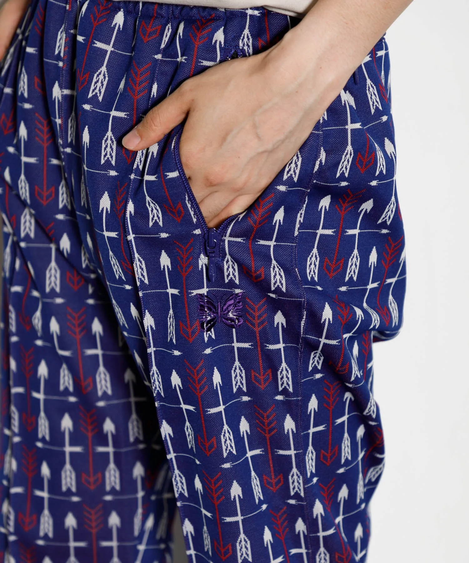 【MEN】NEEDLES Track Pant - Poly Jq.