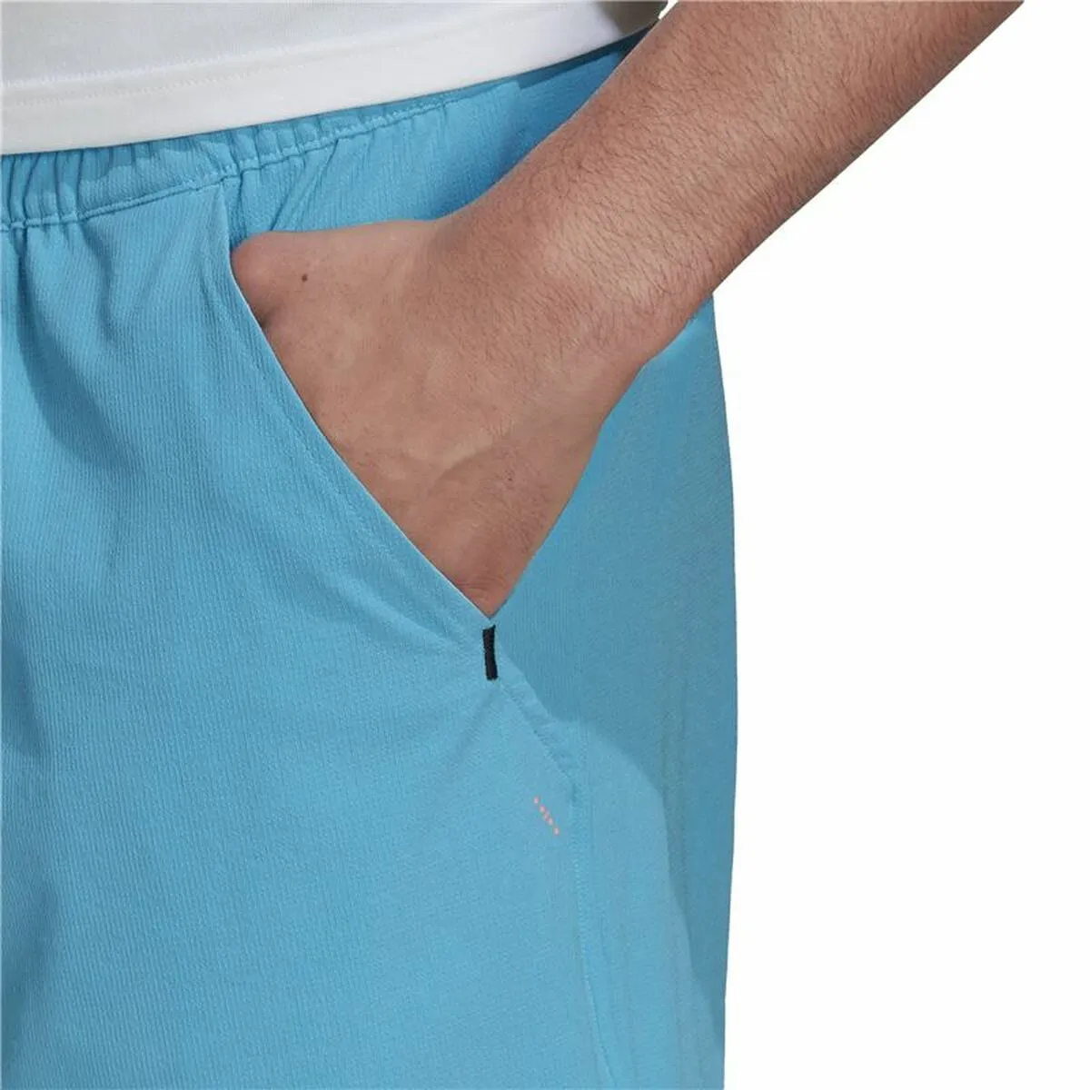 Men's Sports Shorts Adidas Heat Ready Ergo Light Blue