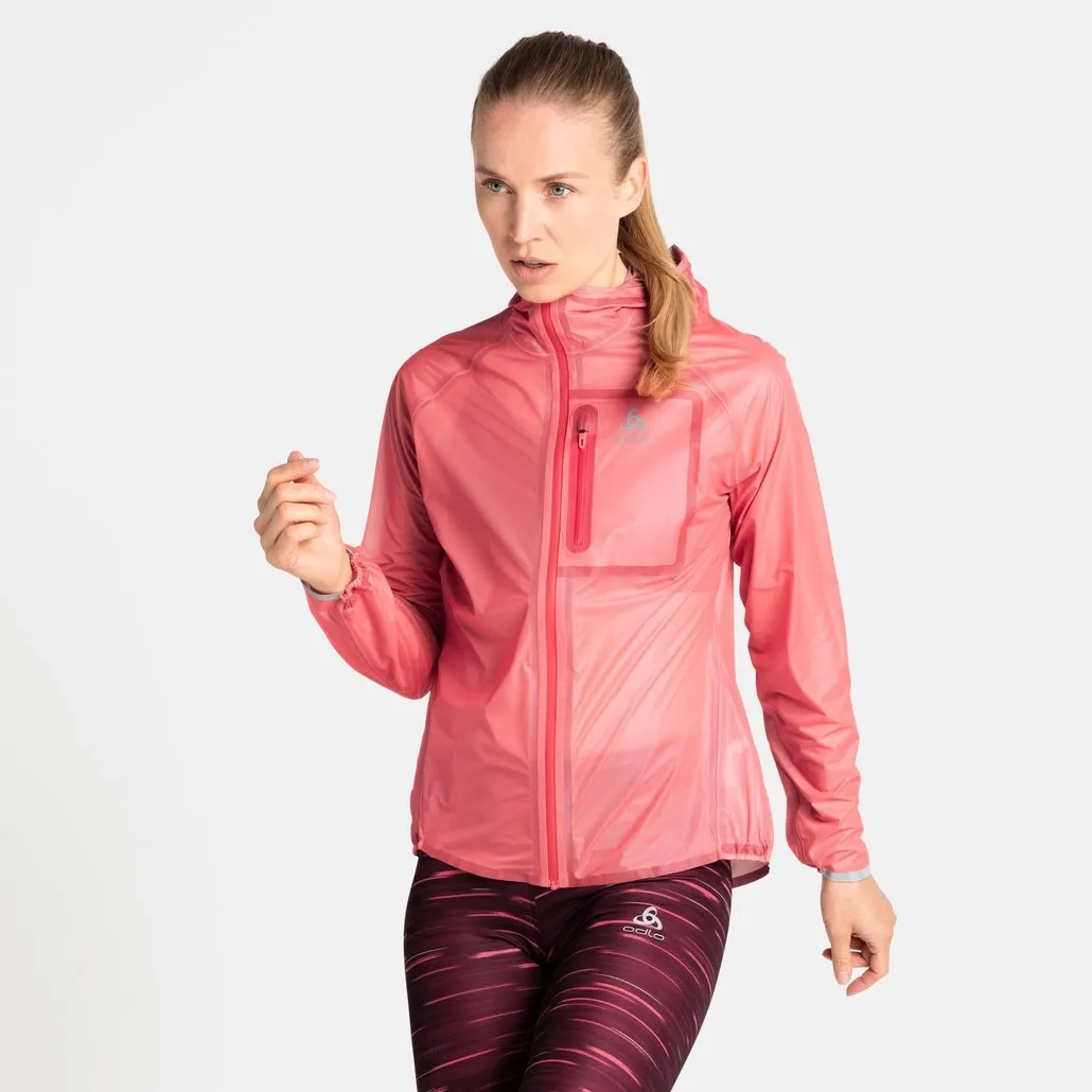 Odlo Women's Zeroweight Dual Dry Waterproof Running Jacket