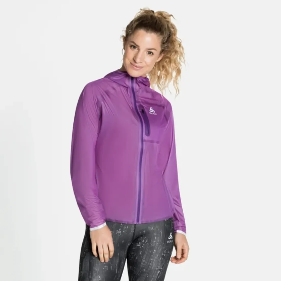 Odlo Women's Zeroweight Dual Dry Waterproof Running Jacket