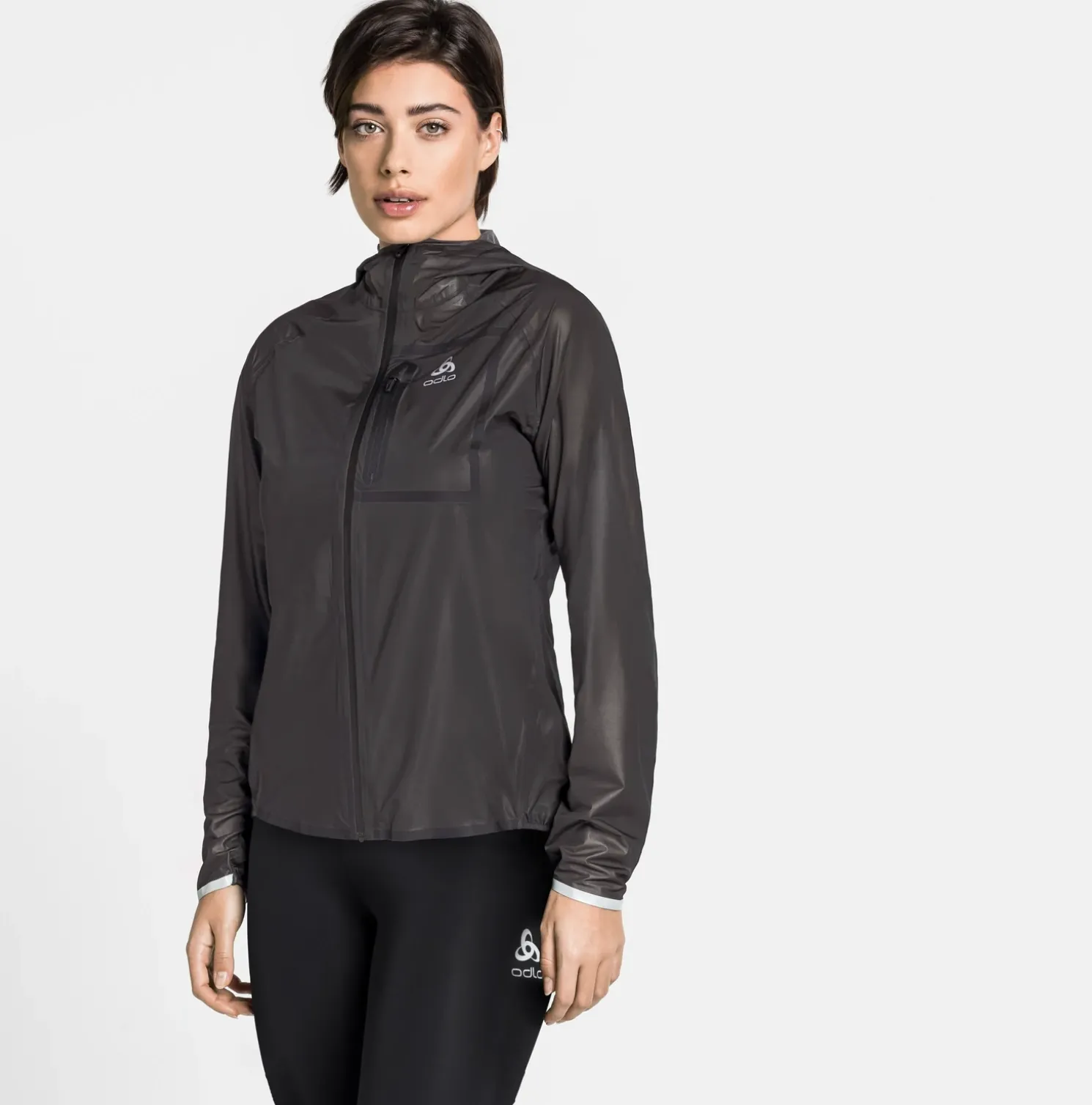 Odlo Women's Zeroweight Dual Dry Waterproof Running Jacket