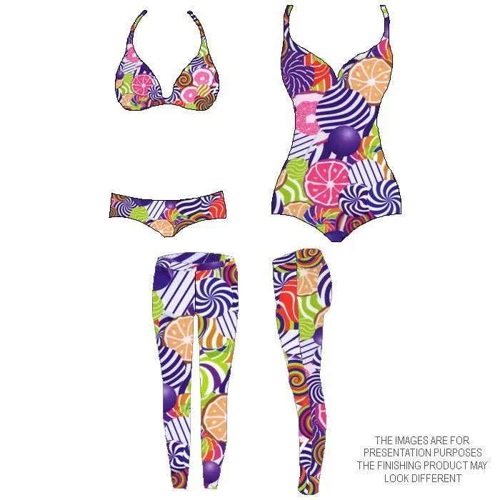 P-SPT105-2 | candy, geometric, abstract, Printed Spandex