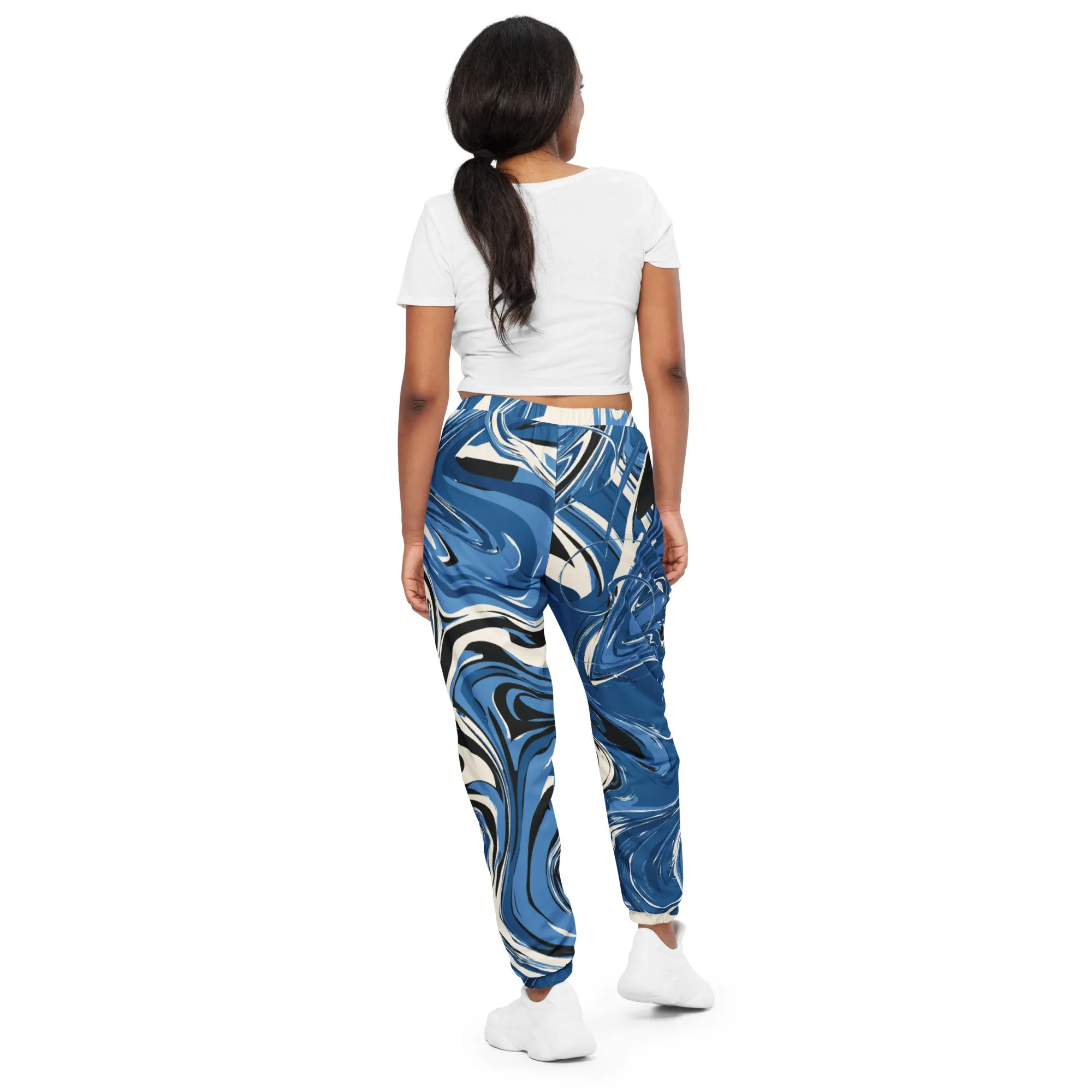 "Sonya My Beautiful Cat" Collection - White Cat Unisex Track Pants