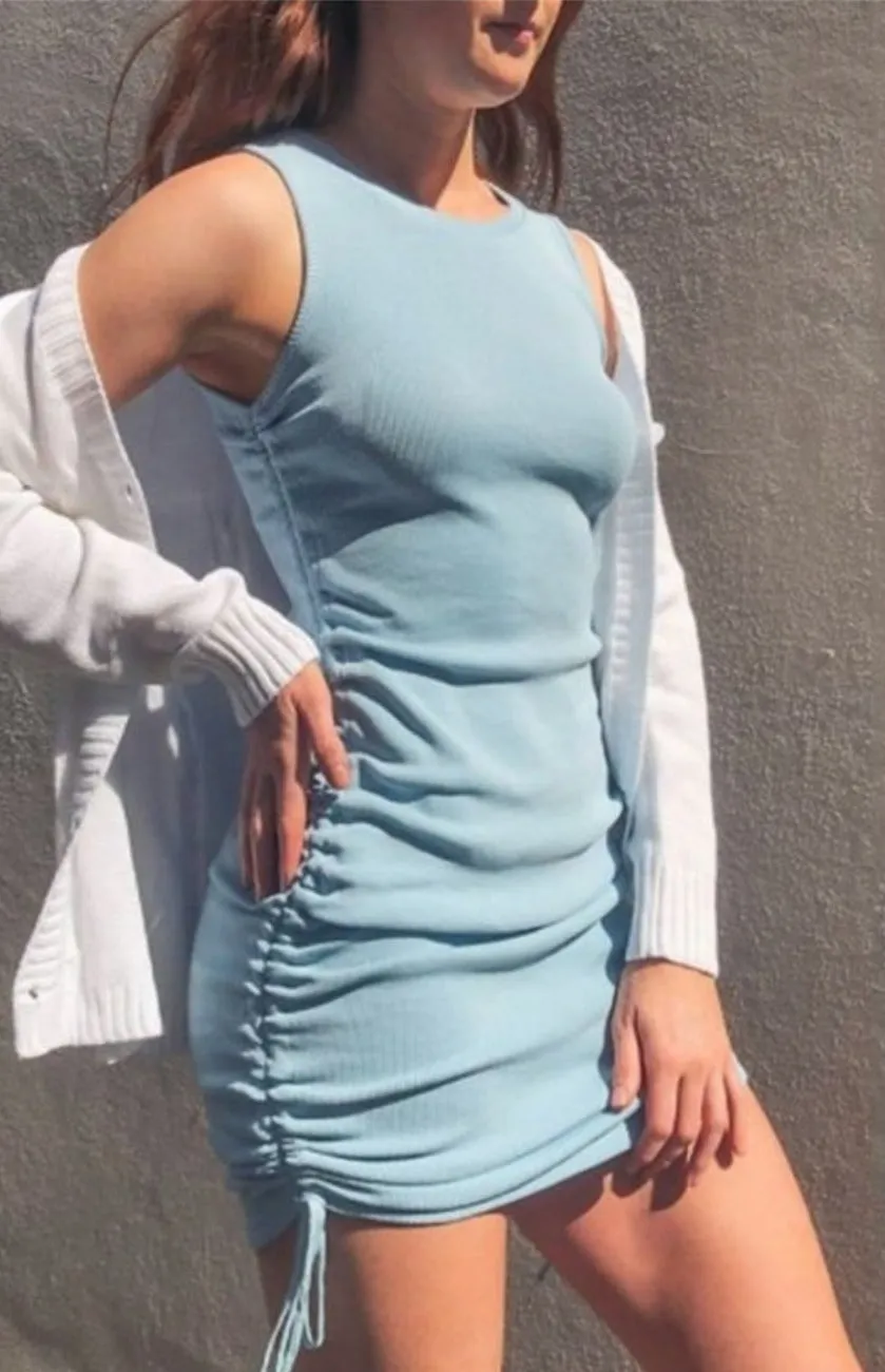 Ribbed Tank Dress