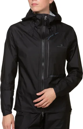 Ronhill Tech Fortify Waterproof Womens Running Jacket - Black