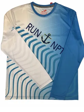 Run Newport Men's Tech LS HS Waves