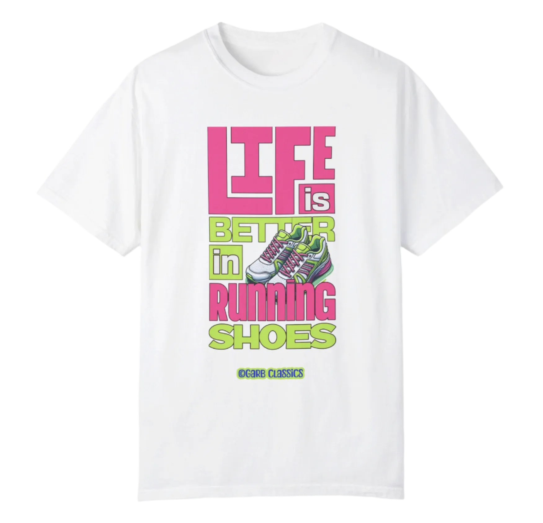 Running Shoes Quote Tee