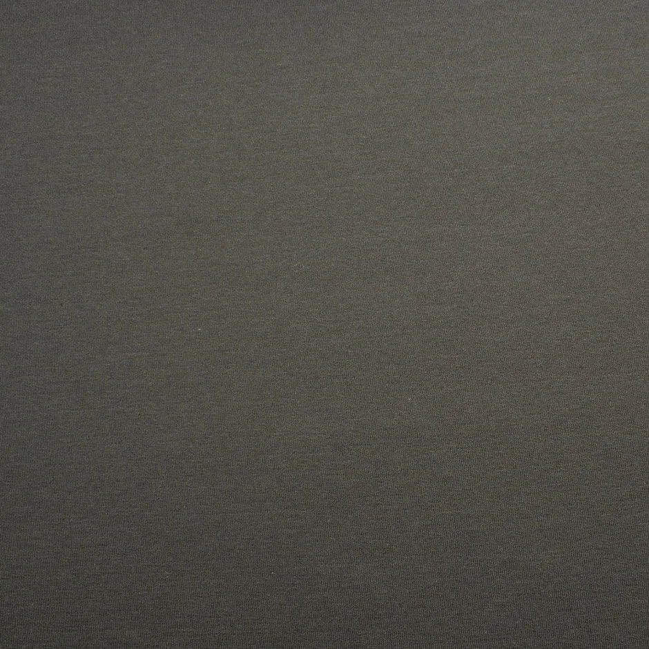 Slate Grey & Sand Double Sided Cotton Jersey