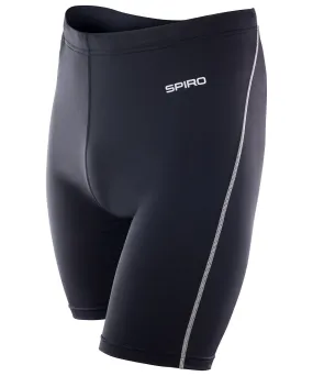 Spiro base bodyfit shorts | Black