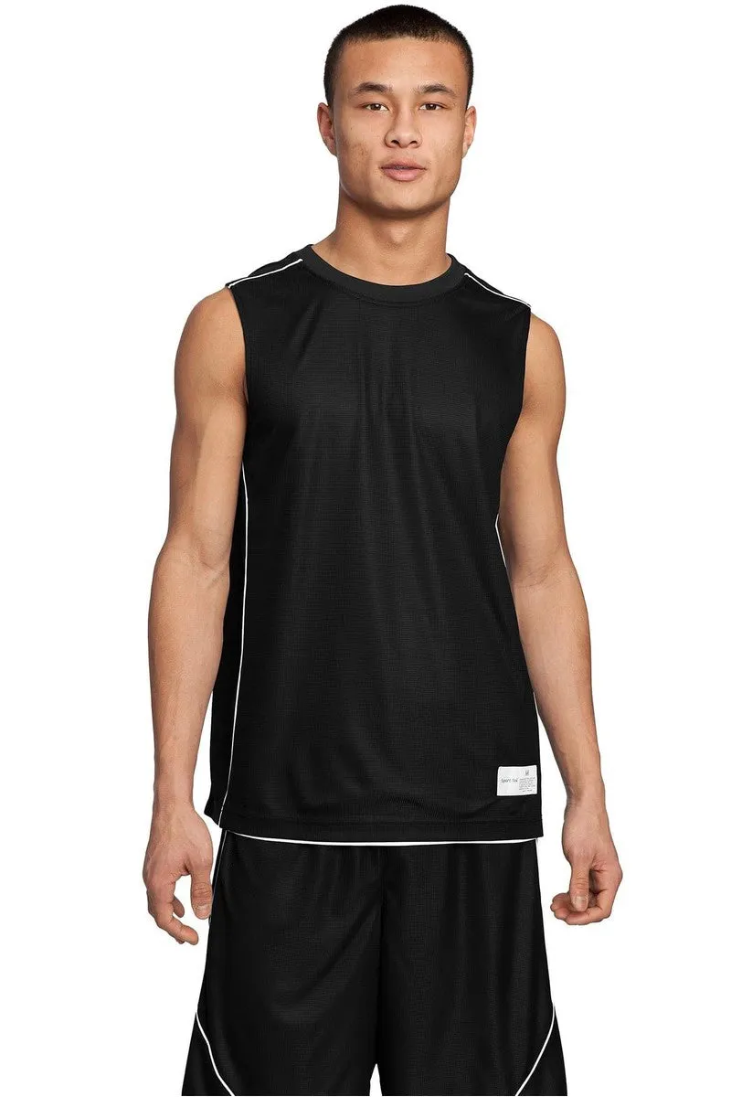 Sport-Tek T555: PosiCharge Mesh Reversible Sleeveless Tee