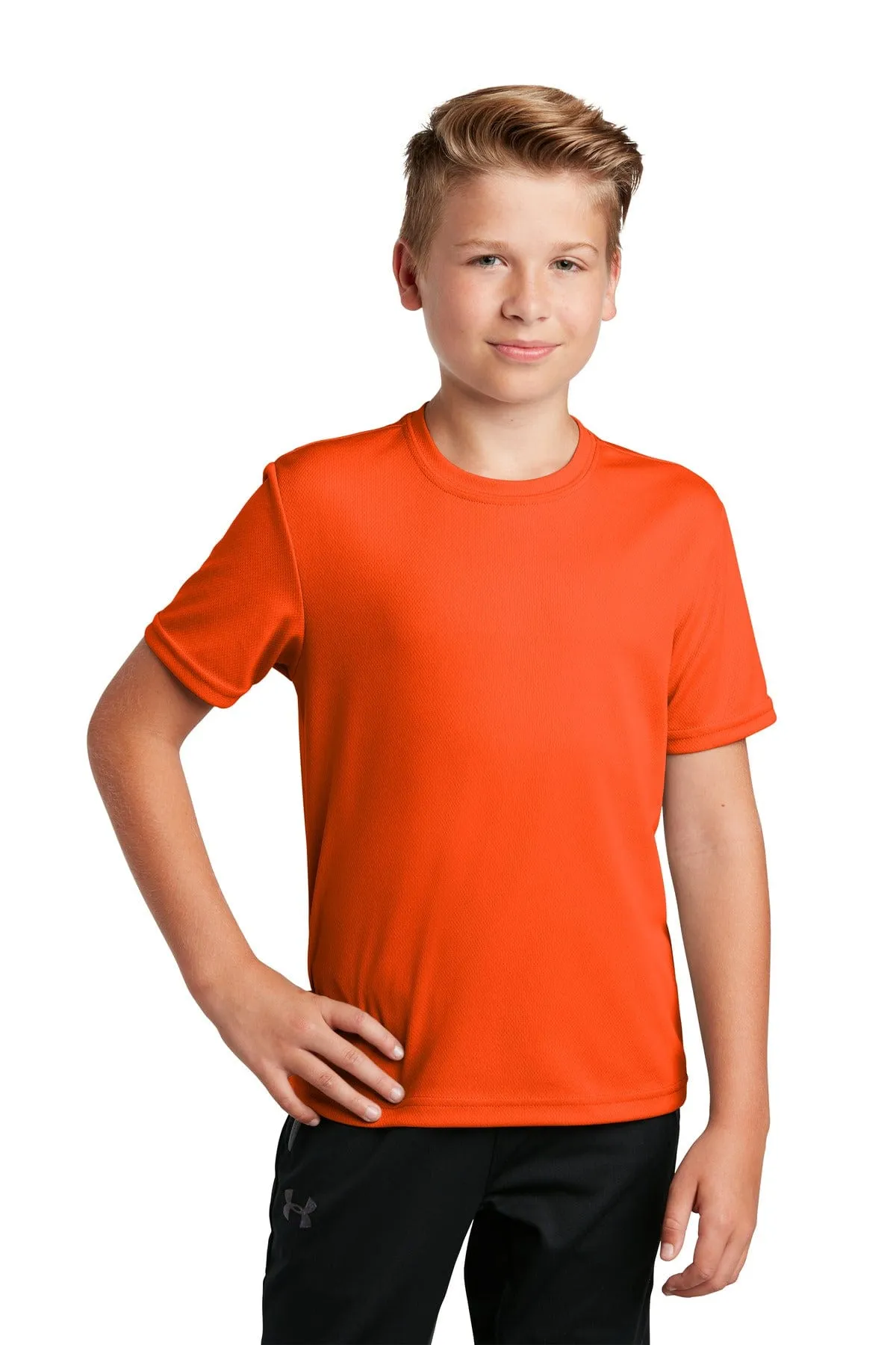 Sport-Tek YST340: Youth PosiCharge RacerMesh Tee