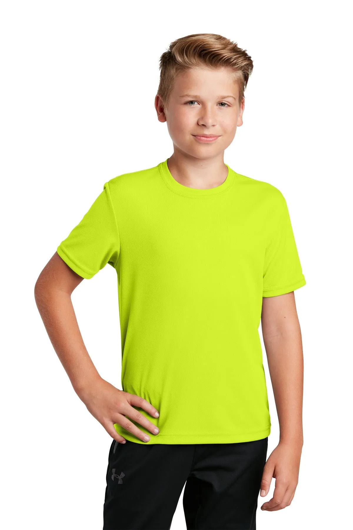 Sport-Tek YST340: Youth PosiCharge RacerMesh Tee