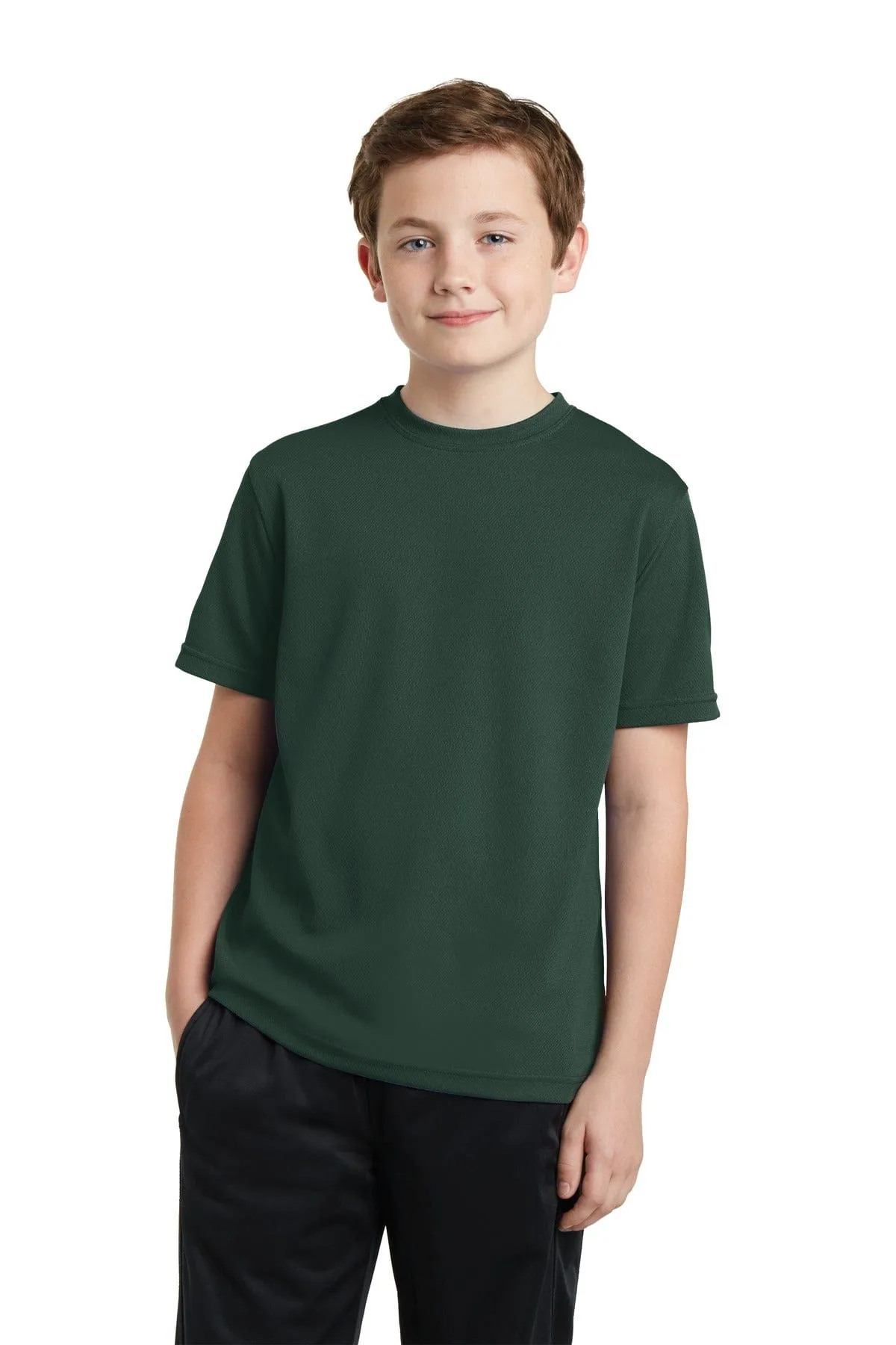 Sport-Tek YST340: Youth PosiCharge RacerMesh Tee