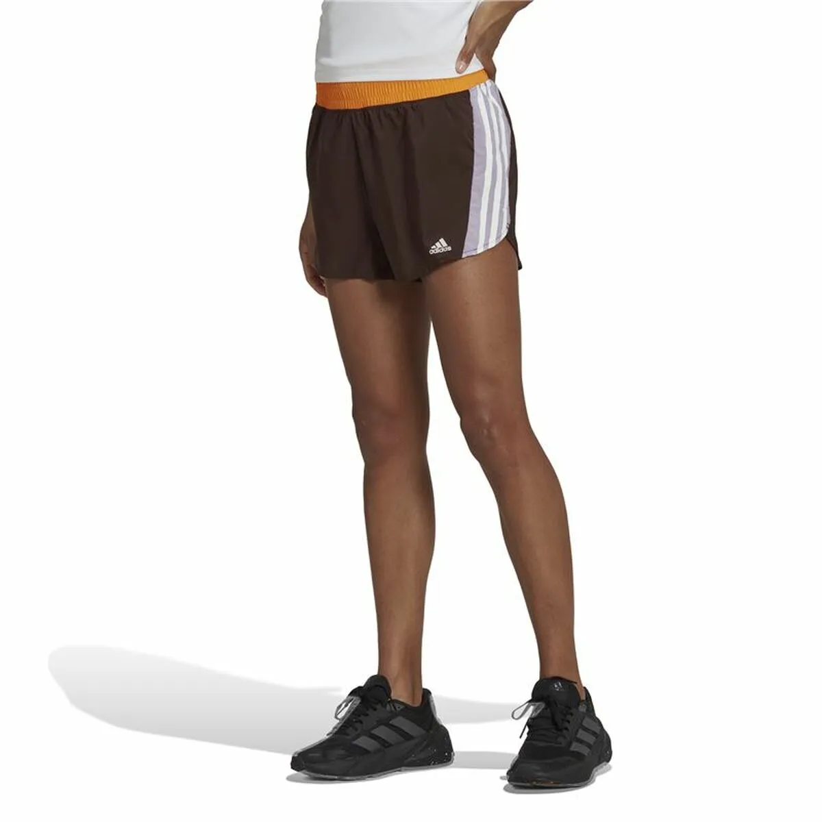 Sports Shorts Adidas Hyperglam Lady Brown