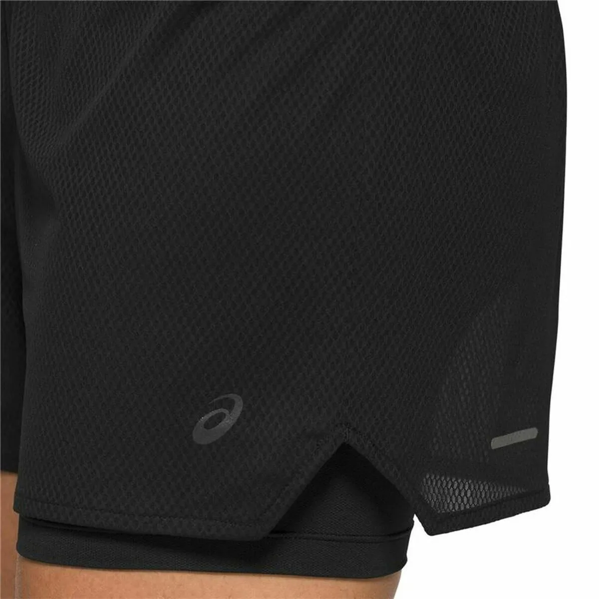 Sports Shorts For Women Asics Ventilate 2-N-1 Black