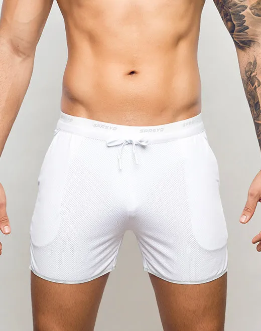 SPR Racer Shorts - White