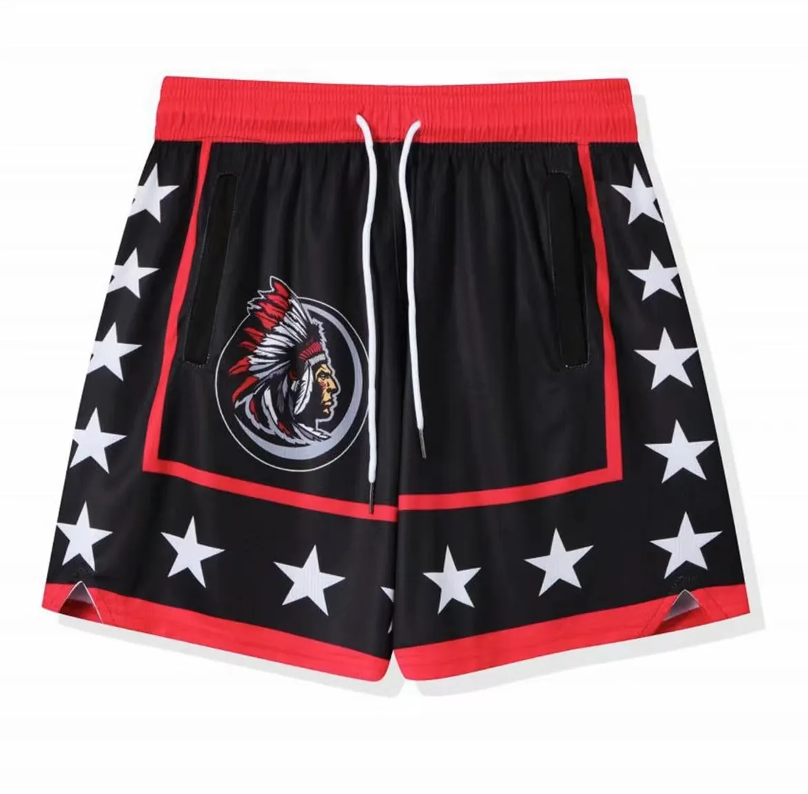 STNP American Sports Shorts - Black