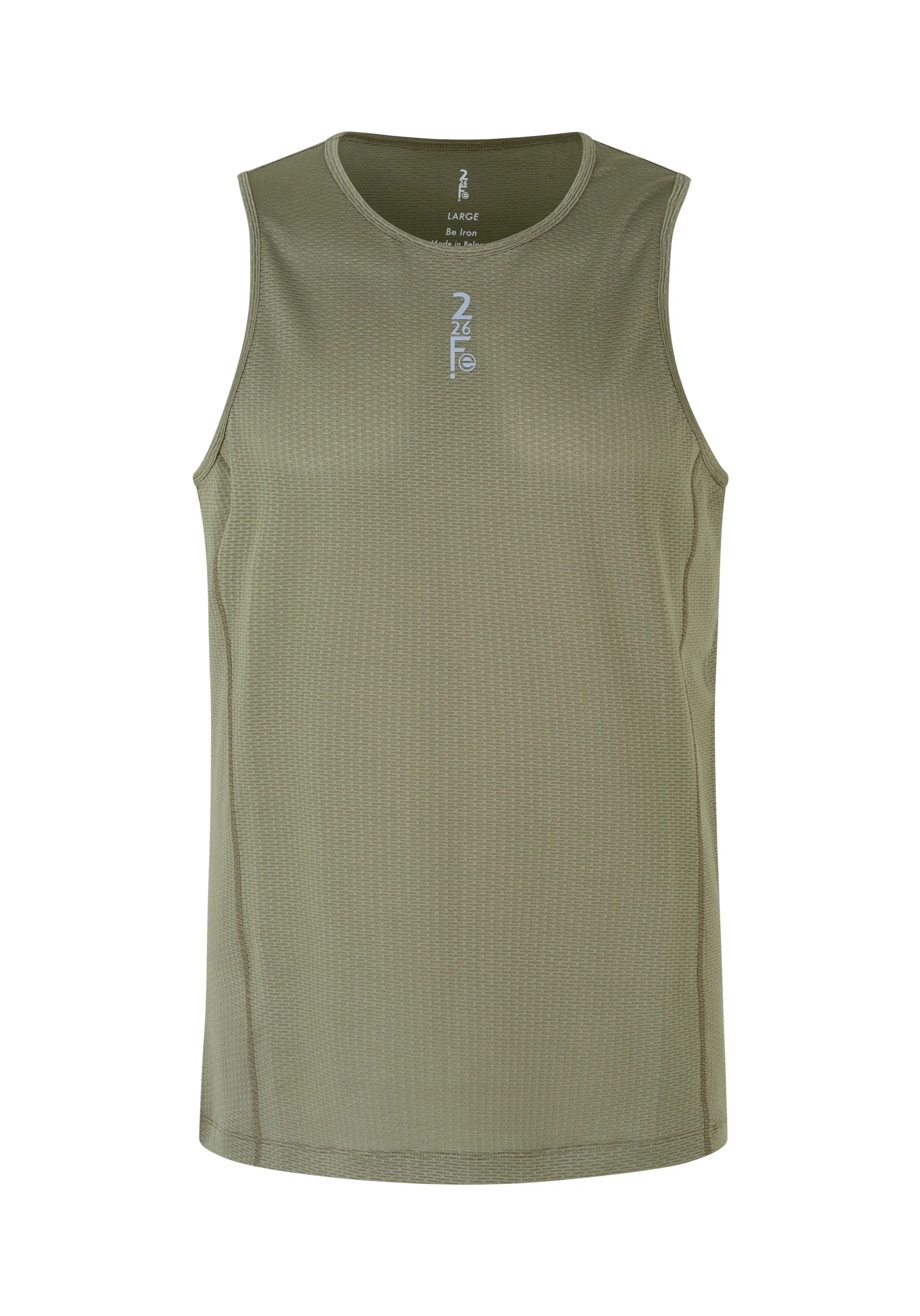 The Running Singlet - Deep Lichen Green | Fe226 - Left in S, L and XL