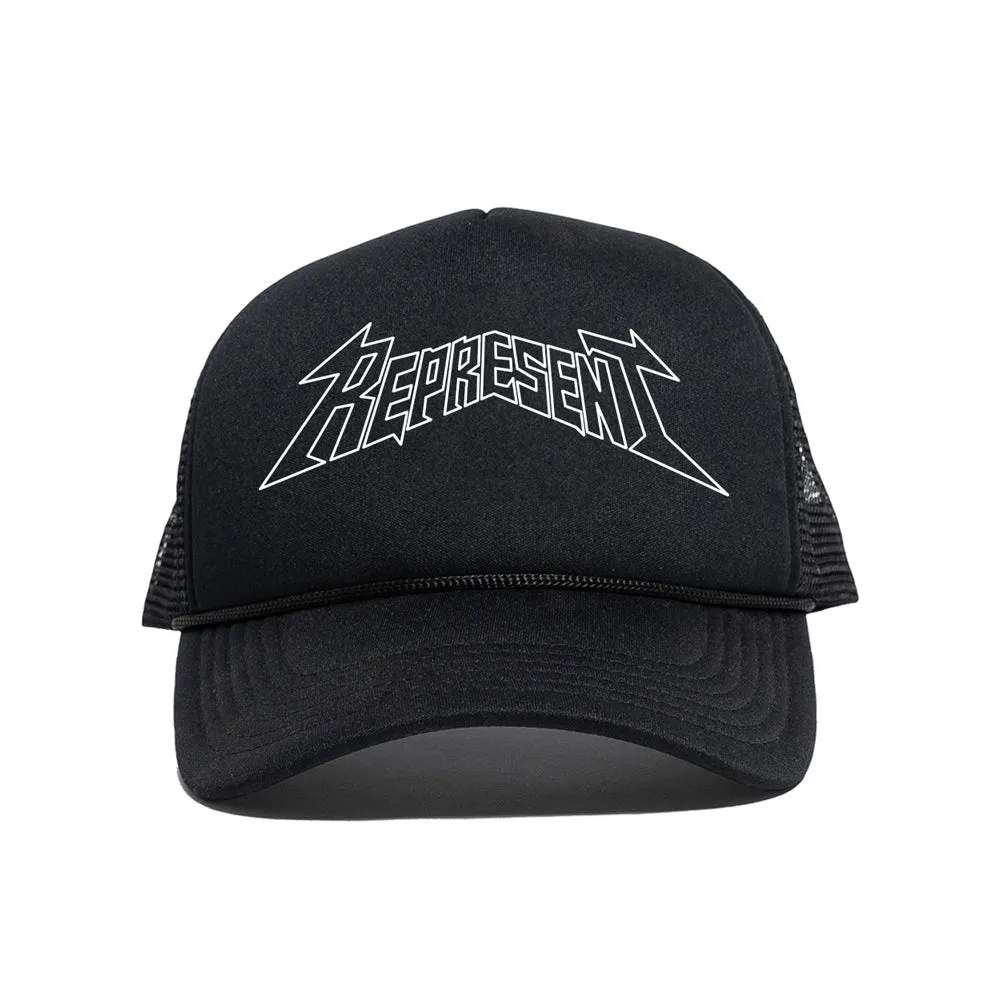 Unleashed Foam X Mesh Trucker Hat [BLACK] NO OTHER SERIES