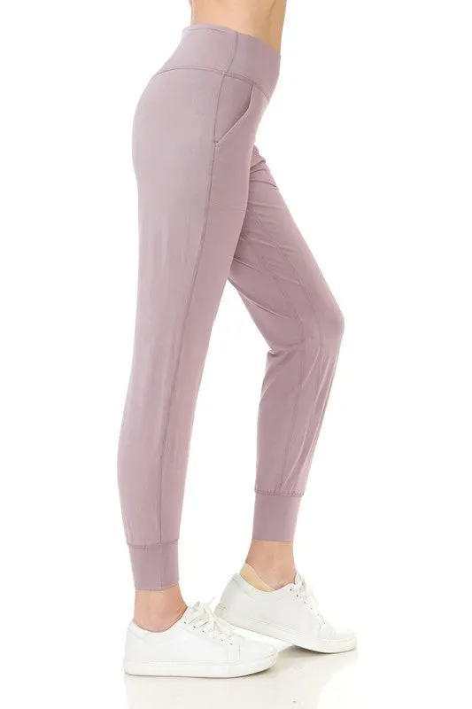 Violet Verbena Active Joggers