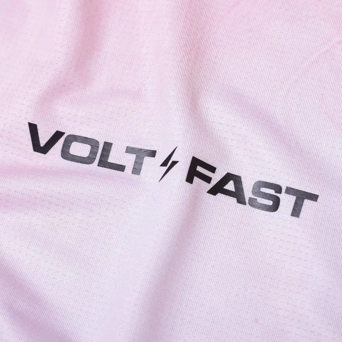 Volt and Fast Women's Lightning Jersey Tie Dye Series V2-Marble Pink