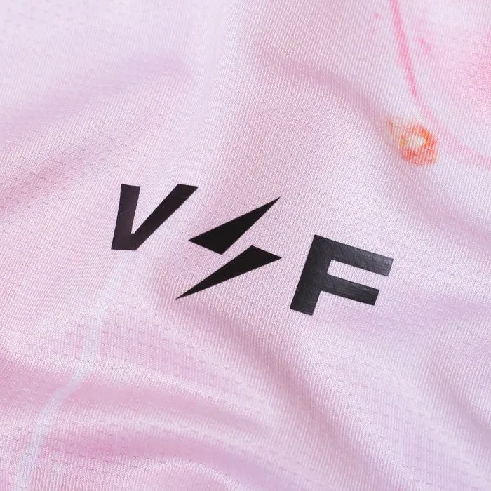 Volt and Fast Women's Lightning Jersey Tie Dye Series V2-Marble Pink