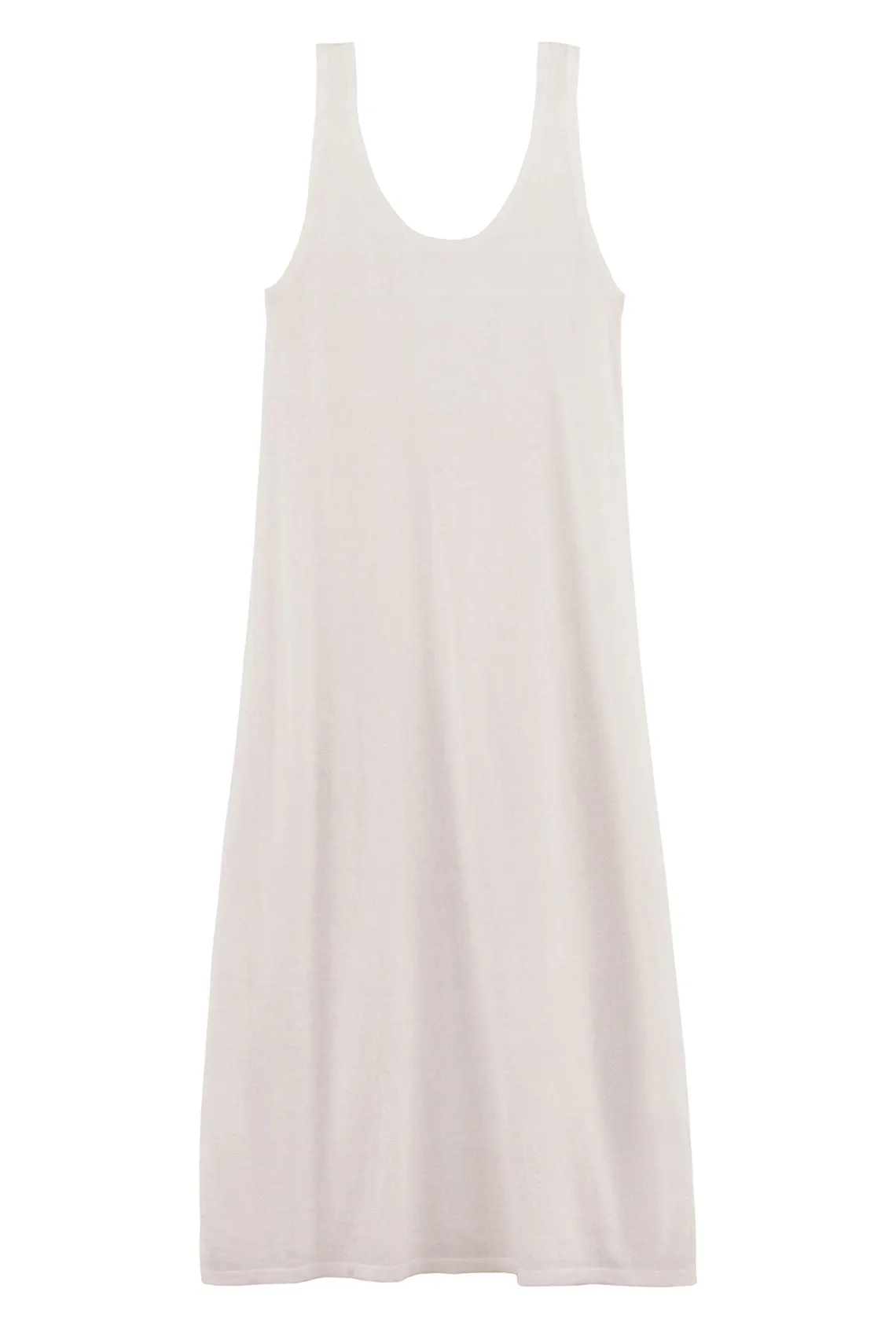 White U Tank Dress