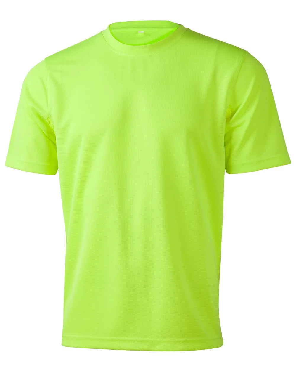 Winning Spirit Hi-Vis Mini Waffle Safety Tee-Unisex (SW39)