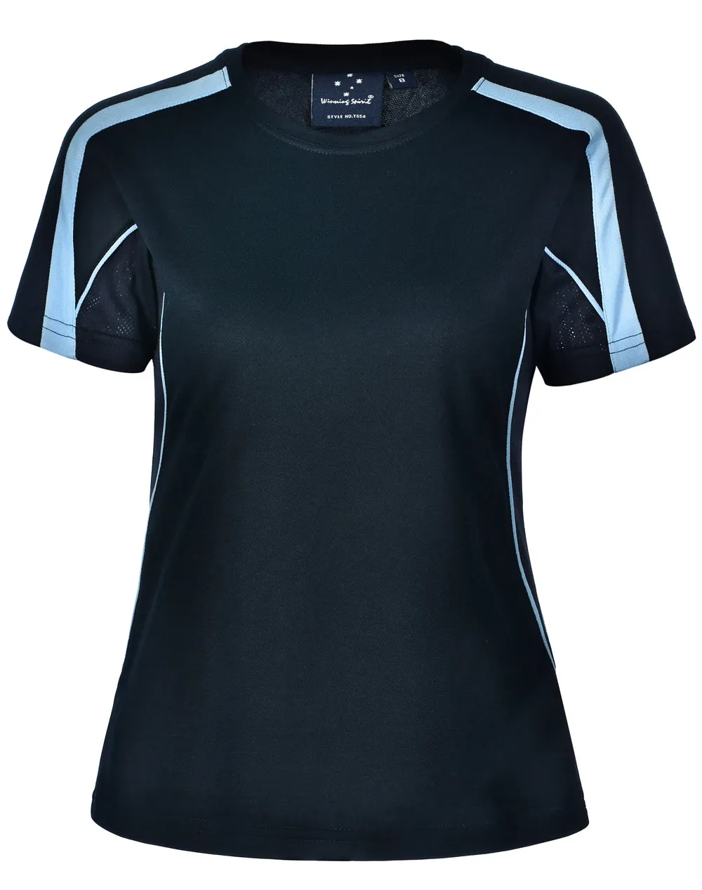 Winning Spirit Ladies' Truedry Short Sleeve Fashion Tee Shirt (TS54)