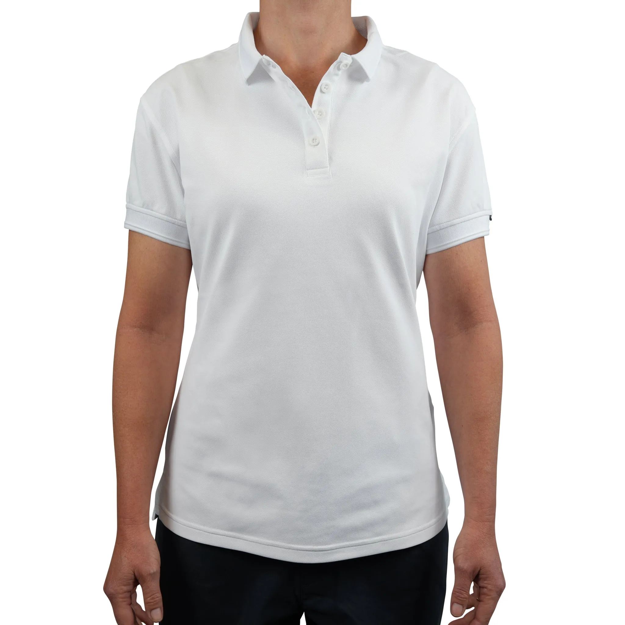 Women's Antibes S/S Polo - White