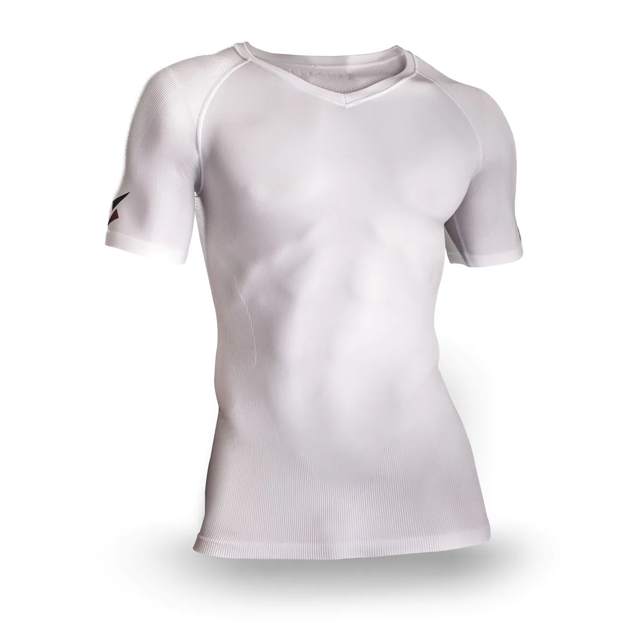 Women's Short Sleeve body mapped Compression Top