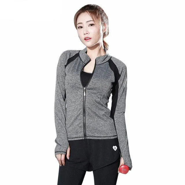 Zip-up Work Out Jacket